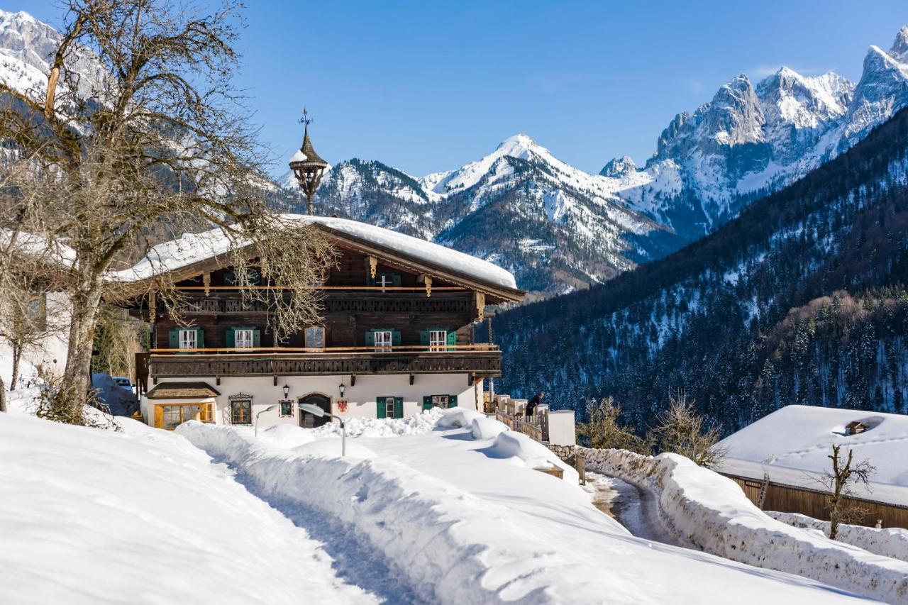 Berg'K'Hof Kaisertal - Alpine Hideaway Ebbs Exterior foto
